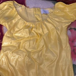 Shimmer yellow top